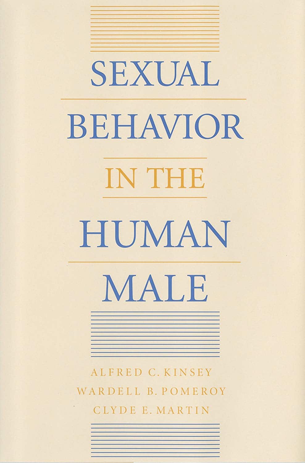 Sexual Behavior In The Human Male book cover