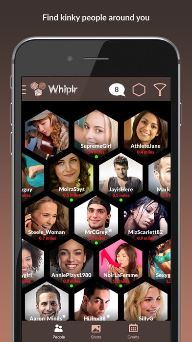 Whiplr screenshot.