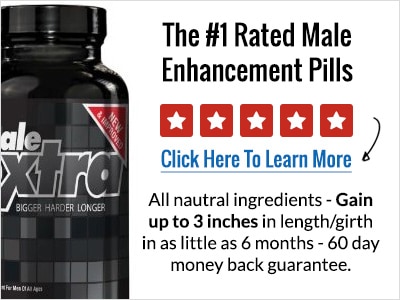 Product shot of the best dick pills (Male Extra)
